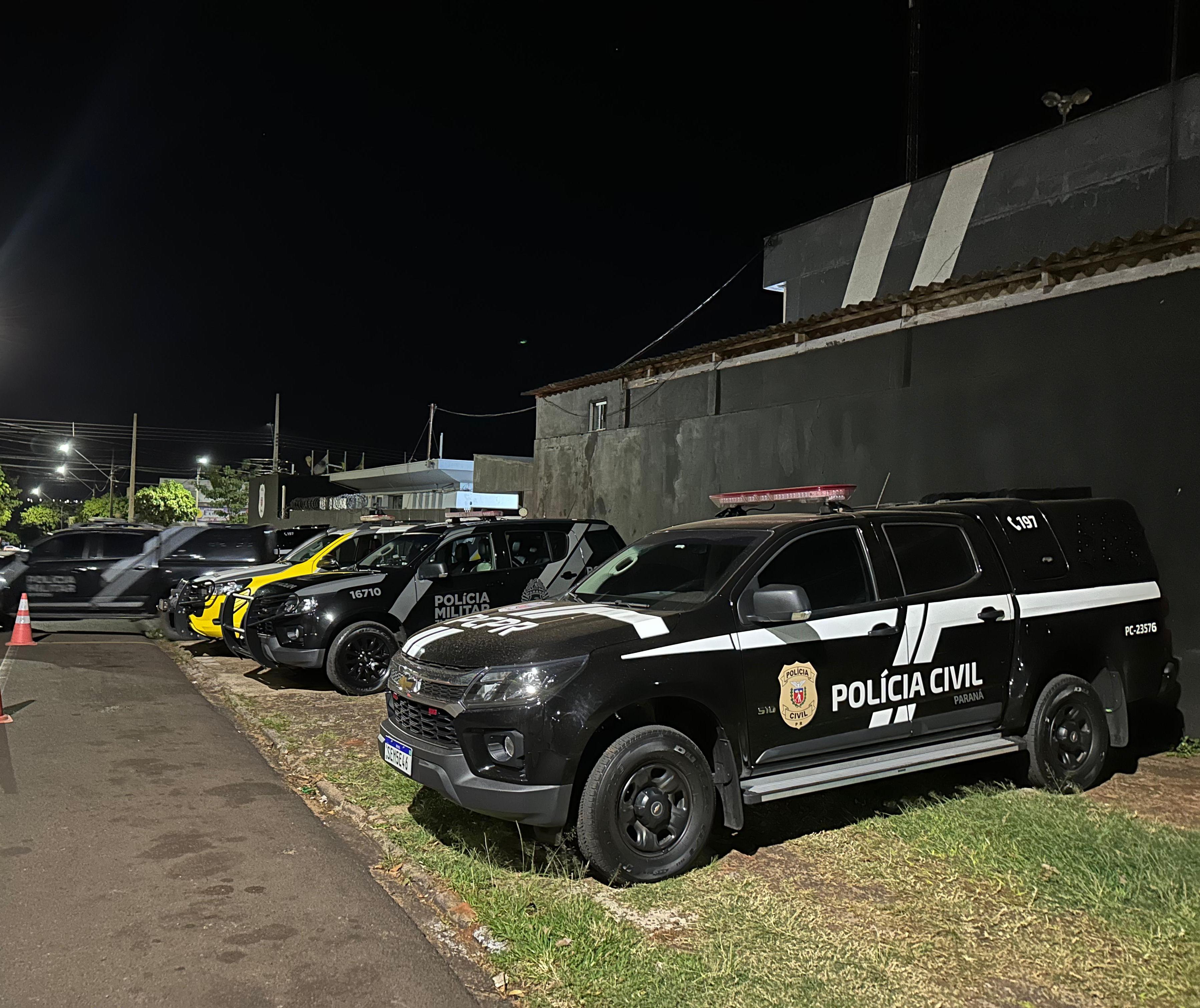 Polícia cumpre sete mandados judiciais em operação contra homicídios em Mariluz