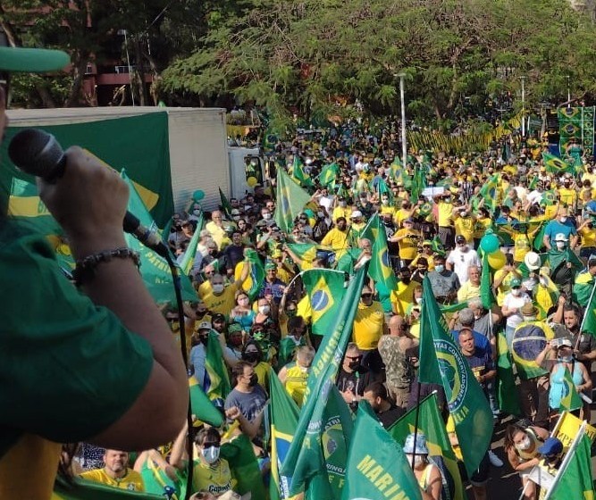 7 de Setembro: Maringá terá ato pró-governo na praça da Catedral