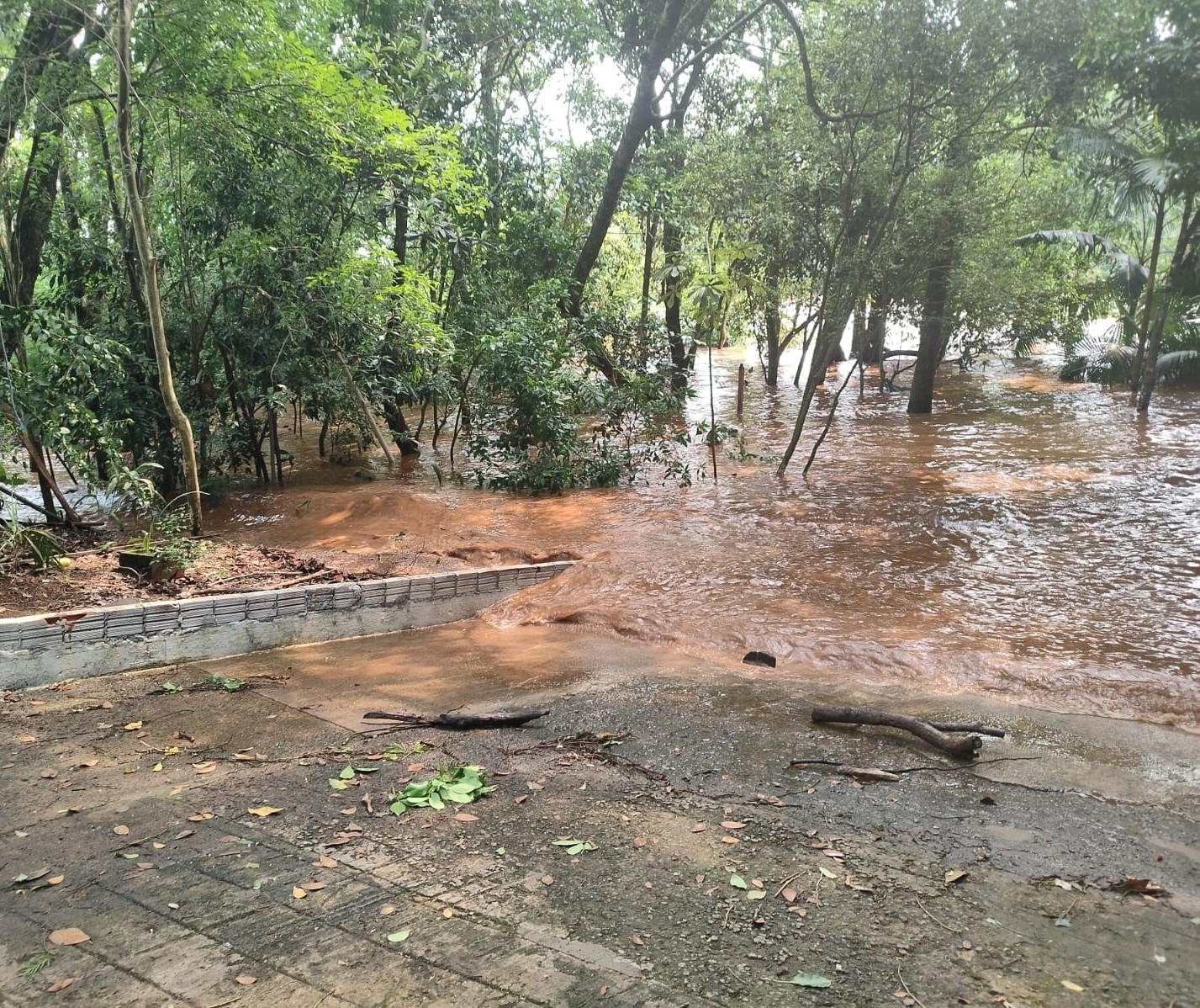 Defesa Civil alerta moradores às margens do Rio Ivaí