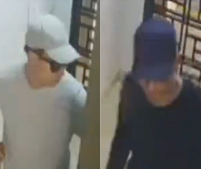 Polícia divulga imagens e pede ajuda para prender suspeitos