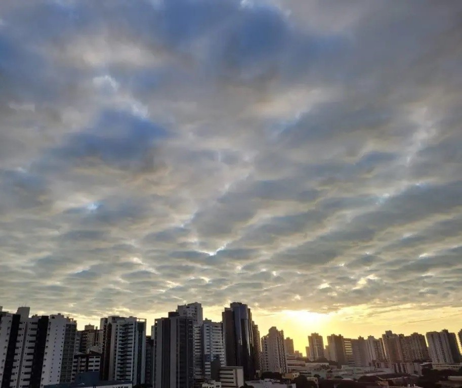 Início do inverno traz nebulosidade para Maringá; veja como fica o tempo nesta quarta-feira (21)