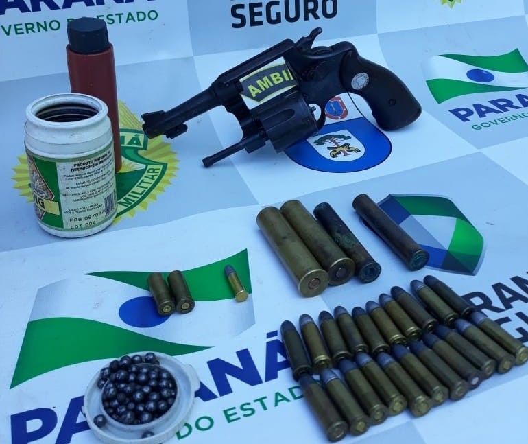 Homem é detido em Umuarama por caça ilegal