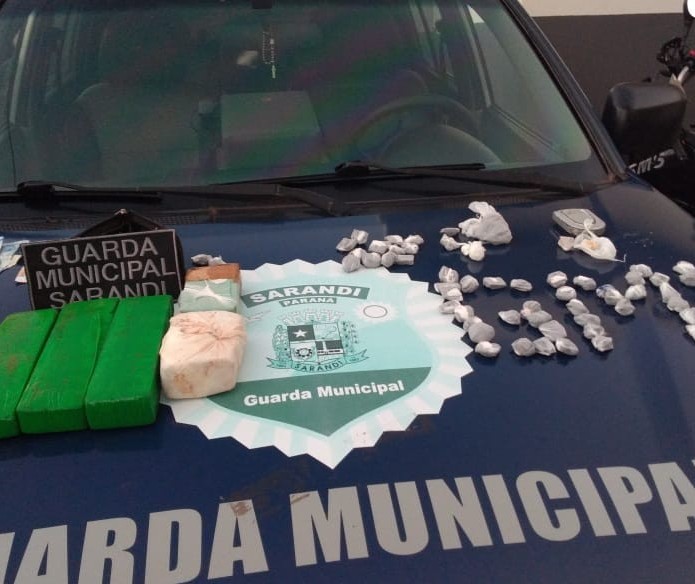 Guarda Municipal apreende maconha enterrada em quintal