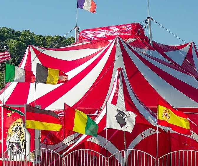 A vida no circo fora do picadeiro