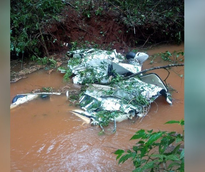 Agente conta como foi o trabalho na queda de avião em Roncador