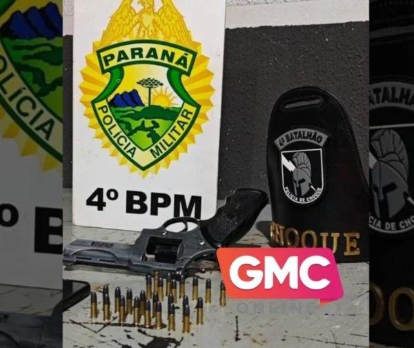 Choque prende dois suspeitos por roubo e porte ilegal de arma de fogo