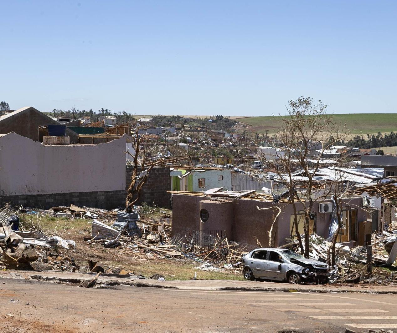 Rio Bonito do Iguaçu: reconstrução avança com apoio voluntário e doações