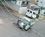 Câmera registra acidente que matou motociclista em Maringá 