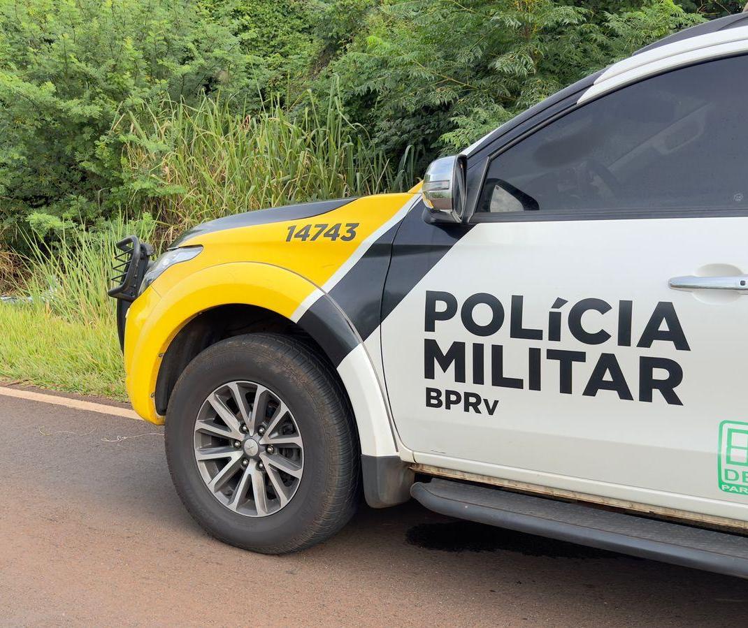 Ciclista é atropelado e morre na PR-455