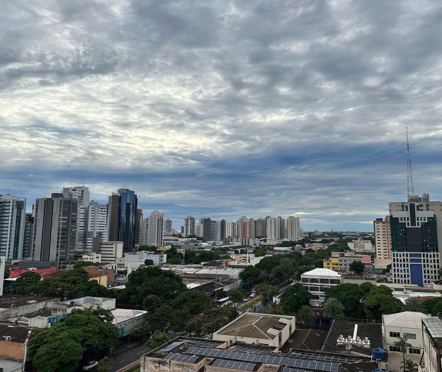 Quinta-feira (3) terá pancadas de chuva em Maringá, prevê Simepar