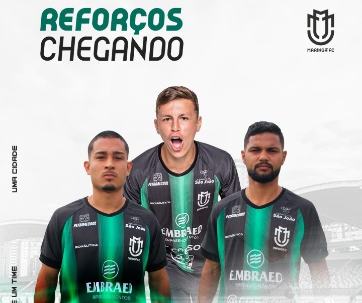 Maringá FC anuncia ex-jogadores de Santos e São Paulo
