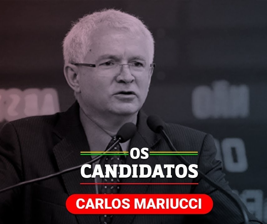Quem é o candidato Carlos Mariucci e quais são suas propostas?