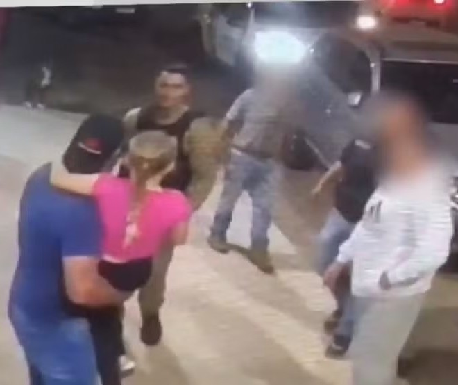 Homem tenta usar filha como escudo para evitar prisão
