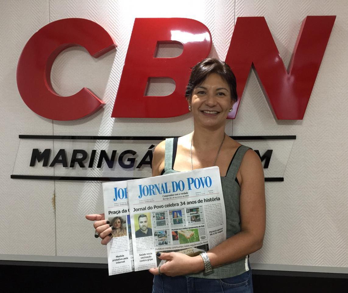 Único jornal impresso diário em circulação em Maringá completa 34 anos
