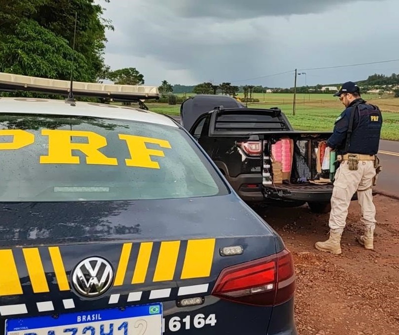 PRF apreende quatro mil unidades de cigarros eletrônicos 