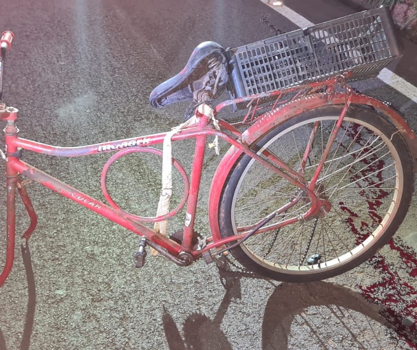 Ciclista morre em acidente na PRC-158, em Paranavaí